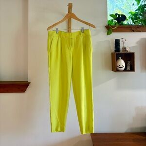 J. Crew Neon Yellow Pants